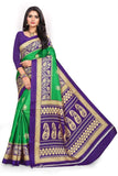 Fabulous Mysore Silk Printed Combo Saree